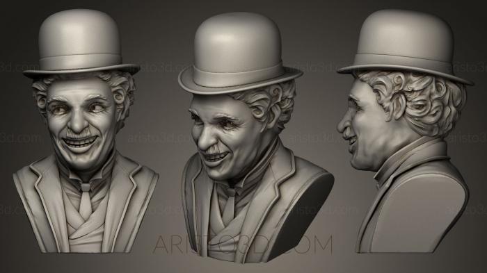 Busts and bas-reliefs of famous people (BUSTC_0100) 3D model for CNC machine